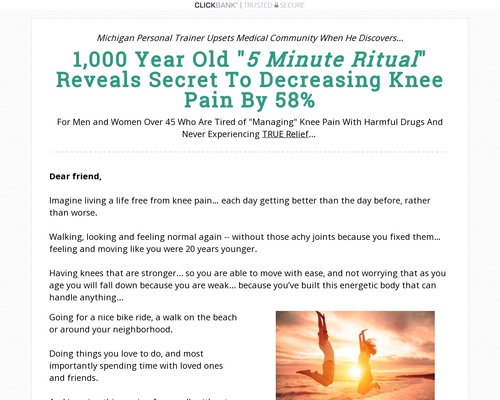 Feel Good Knees for Fast Pain Relief Feel Good Knees for Fast Pain Relief