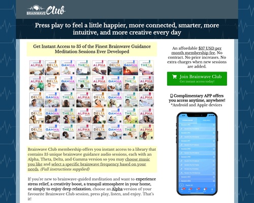 Brainwave Club – Experience the finest brainwave guidance technology ever developed Brainwave Club – Experience the finest brainwave guidance technology ever developed