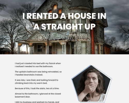 I Rented A House In An Straight Up Evil Portal | Vibration Leap I Rented A House In An Straight Up Evil Portal | Vibration Leap