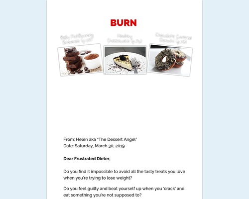 dssrtangel x400 thumb The Dessert Angel - Healthy Desserts Cookbook