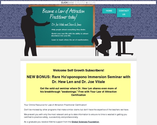 loatrain x400 thumb Joe Vitale's Law of Attraction Certification