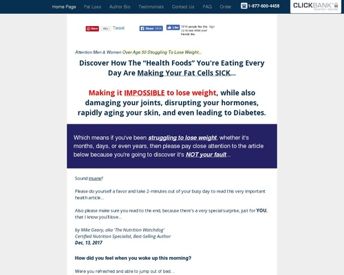 mikegeary1 x400 thumb The Fat Burning Kitchen - Foods that Burn Fat, Foods that Make You Fat