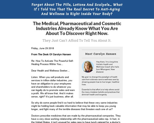 selfhealu x400 thumb Activate The Self Healing Process Within You: Activate Your Body's Amazing Ability To Heal Itself