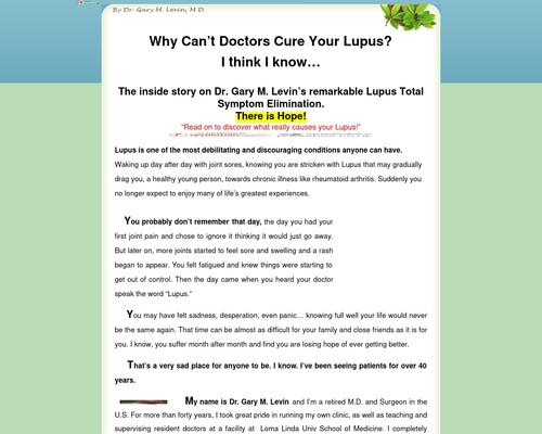 garylupus x400 thumb Dr Gary's Lupus Natural Treatment Protocol | Cure & Relief
