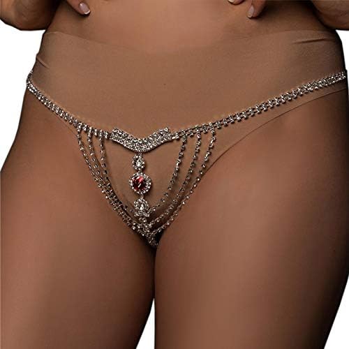 Rhinestone Bra Body Chain Jewelry Crystal Body Chain Necklace Luxury Rhinestone Non Piercing Nipple Body Chain Bra for Women Nightclub Party