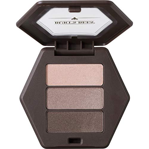 Burt’s Bees 100% Natural Eye Shadow Palette Trio, Shimmering Nudes – 0.12 Ounce